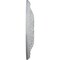 Ekena Millwork Granada Ceiling Medallion (Fits Canopies up to 4 1/4"), Hand-Painted Frost, 15 3/4"OD x 5/8"P CM16GAFRF - alternate 4